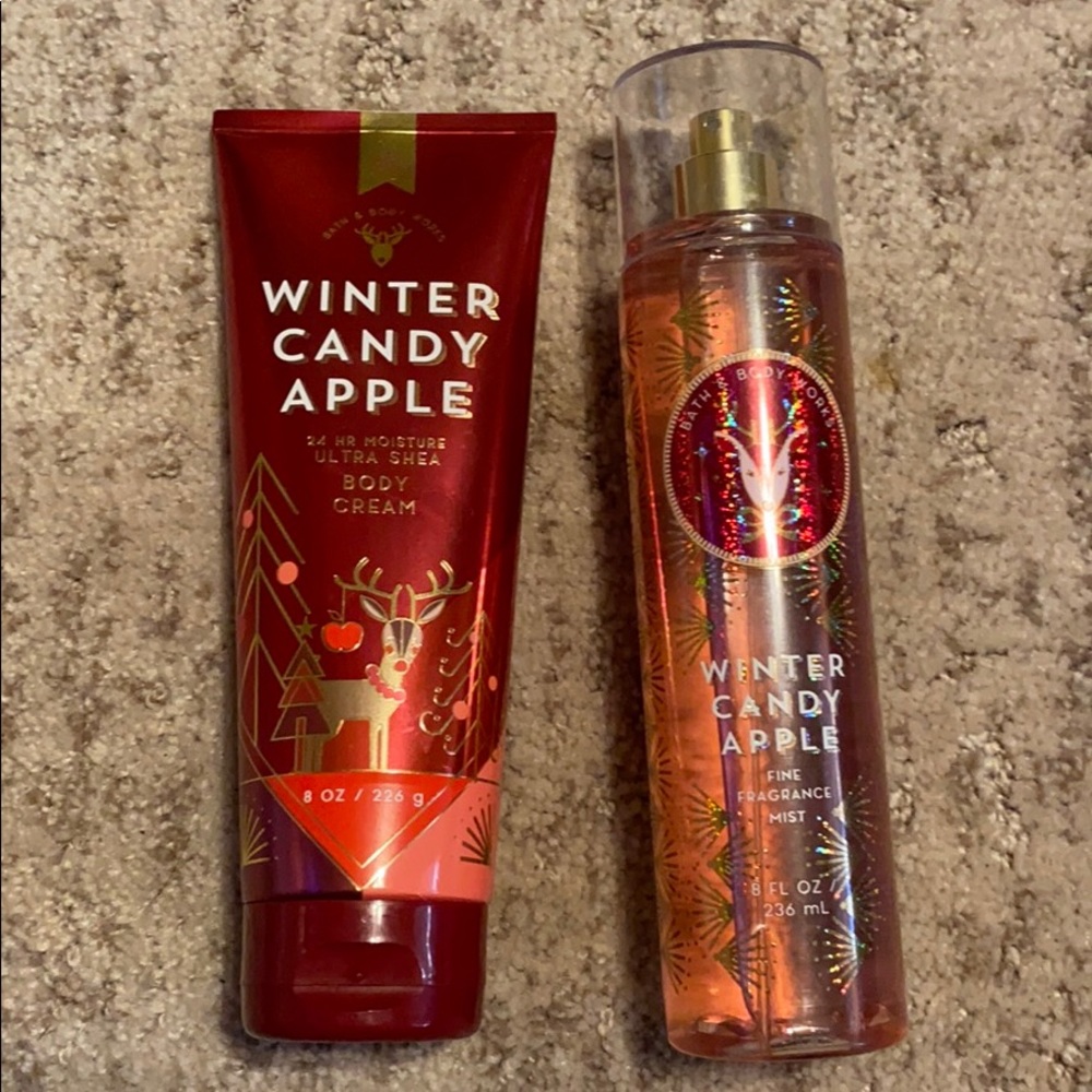 winter candy apple